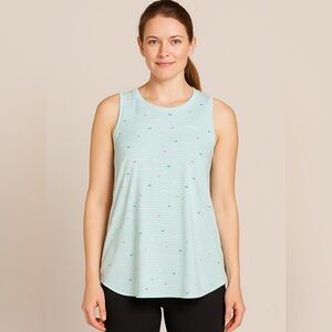 Columbia Women’s Tank Sky Blue Design Size XL/TG